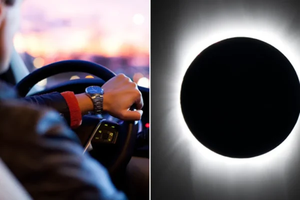 Driving During a Solar Eclipse