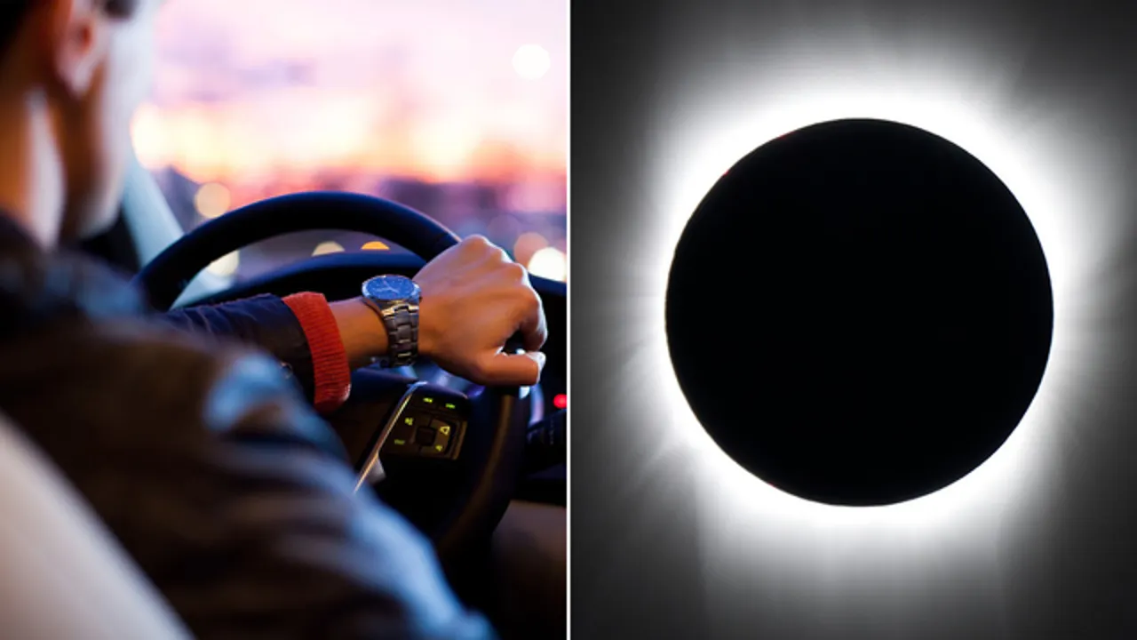 Driving During a Solar Eclipse