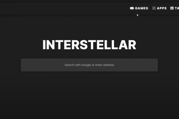 How to Make an Interstellar Proxy Website