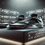 Jordan 4 Black Cat reps sneakers on display