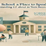 Is school a place to speak about sobriety