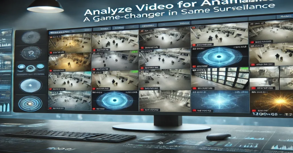 Analyze Video for Anomalies Software