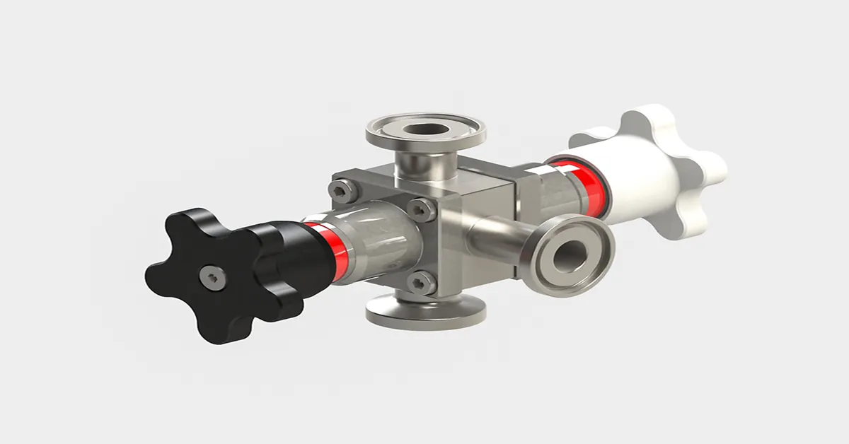 3-Way Valves for Industrial Applications