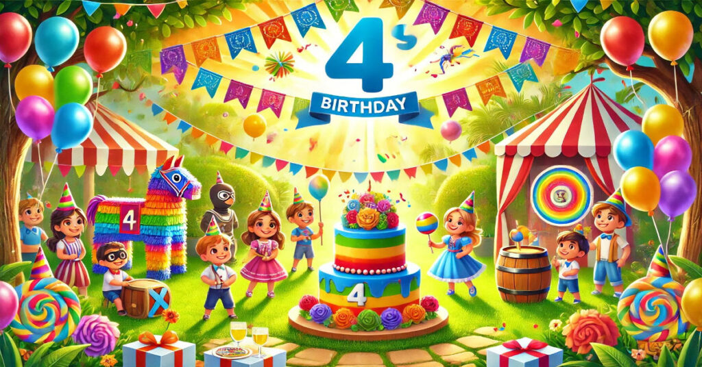 4-Year-Old Birthday Party Ideas