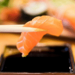 Sushi Order Topped with Salmon NYT