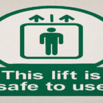 This Sign Shows When a Lift Is Safe to Use