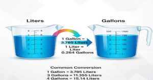 How Many Liters in a Gallon