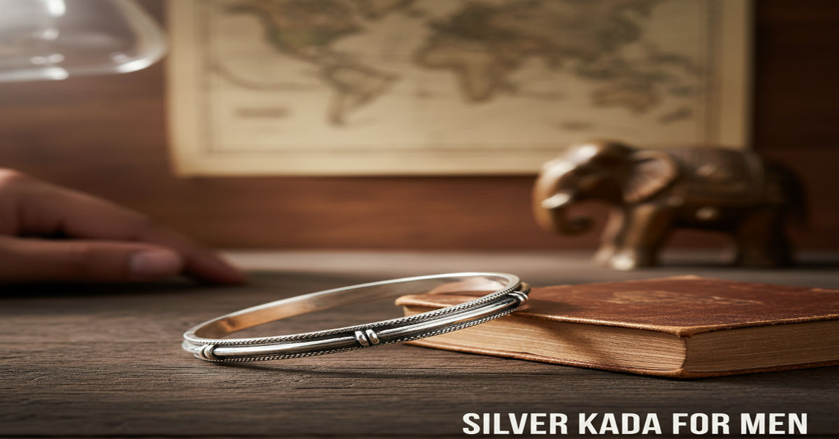 Silver Kada for Men