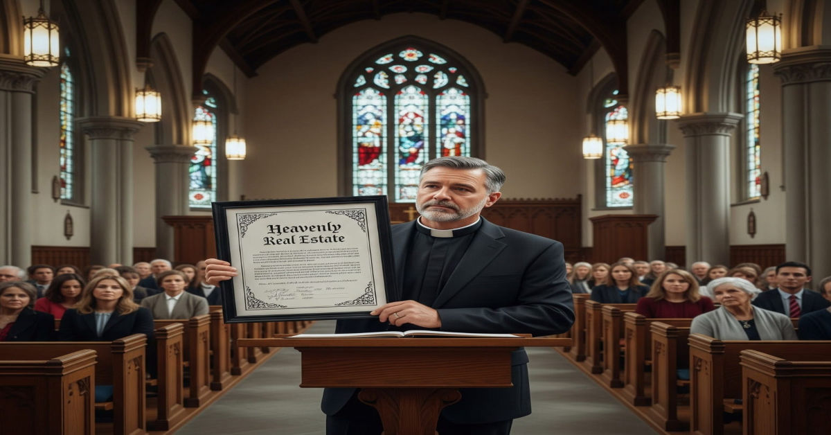 Pastor Selling Land in Heaven