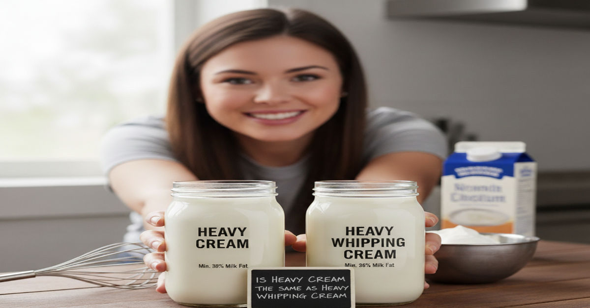 Is Heavy Cream the Same as Heavy Whipping Cream