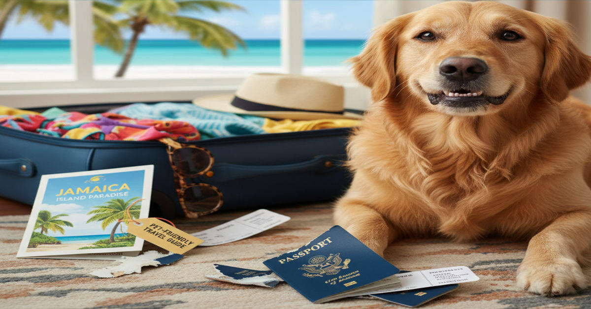 Dog Chews Passport Before Jamaica Vacation