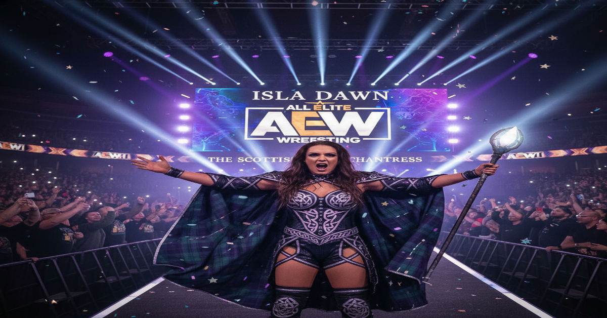 AEW Debut Isla Dawn