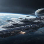 Space Force Orbital Warship Carrier