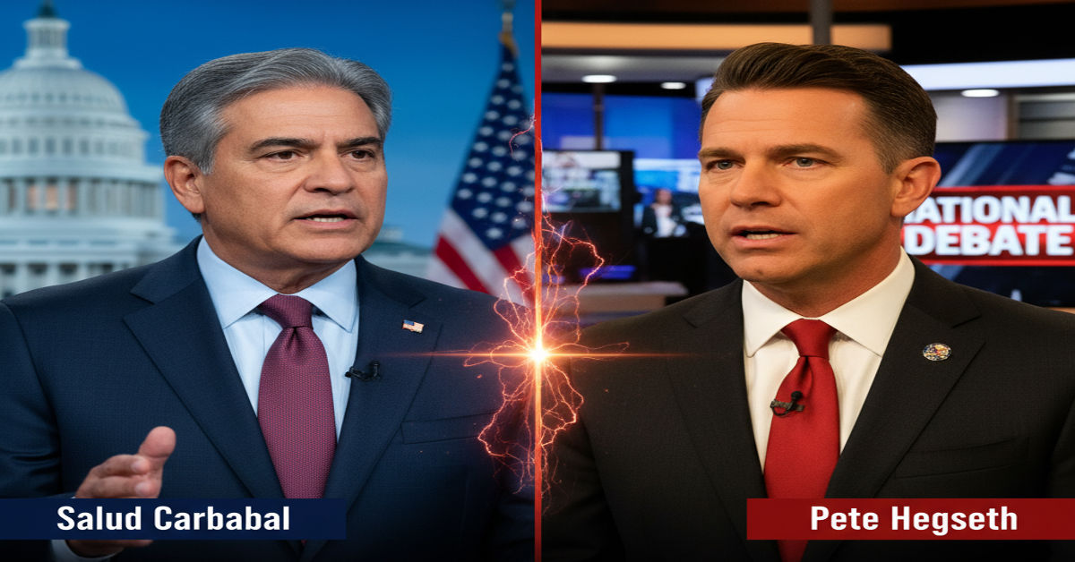 Salud Carbajal Pete Hegseth