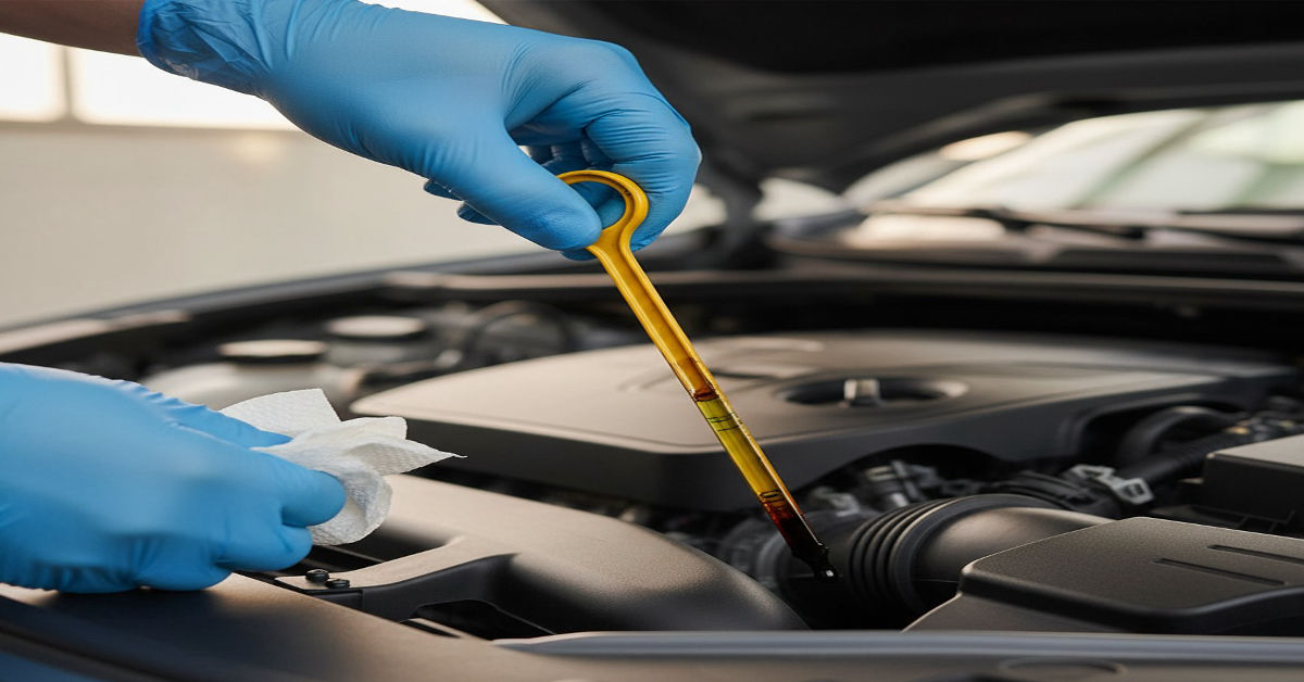 How to Check Engine Oil