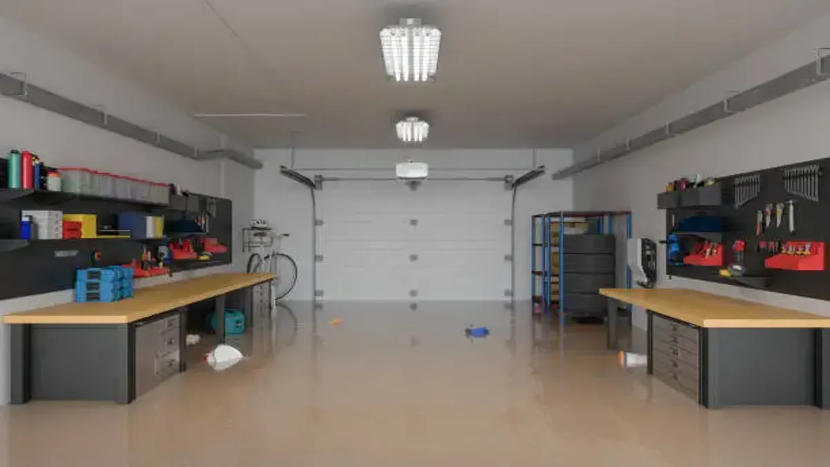 Dehumidifying a Garage
