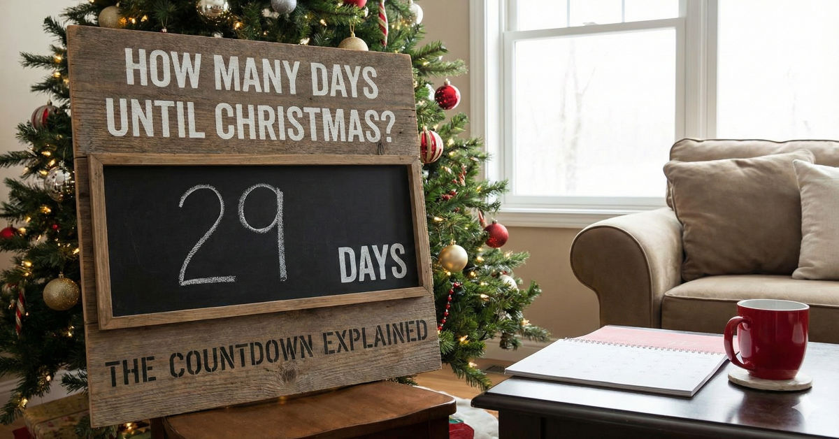 How Many Days Until Christmas