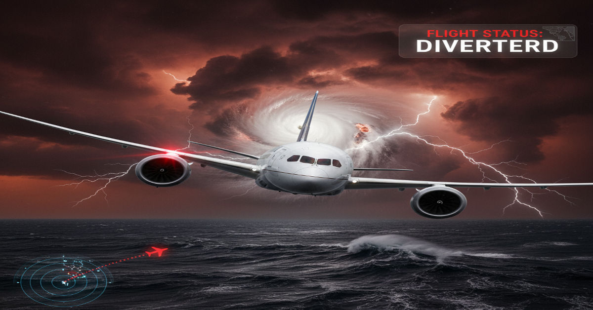 United Flight UA967 Diverted