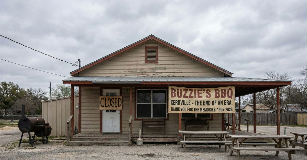 Buzzie’s BBQ Kerrville Closed