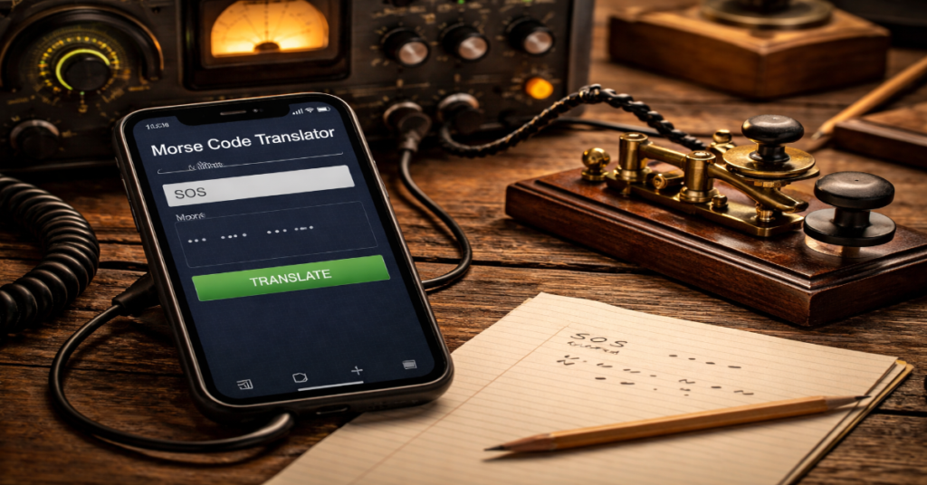 Morse Code Translator: How Old Signals Are Decoded Today