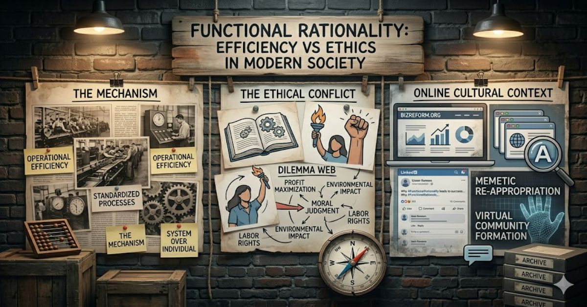 Functional Rationality: Why Efficiency Often Wins Over Ethics in Modern Society