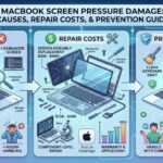 MacBook Screen Pressure Damage: Causes, Repair Costs, and Prevention Guide
