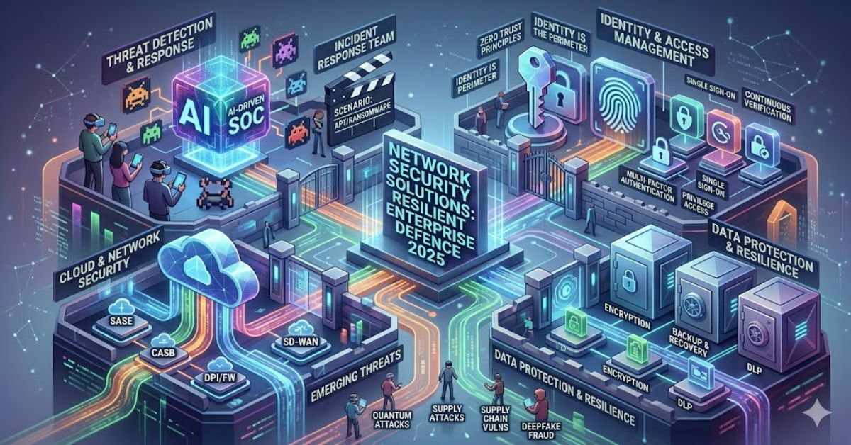 Network Security Solutions: Building Resilient Enterprise Defence in 2025