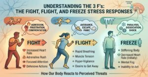 Understanding the 3 F's: How Fight, Flight, and Freeze Shape Human Stress Responses