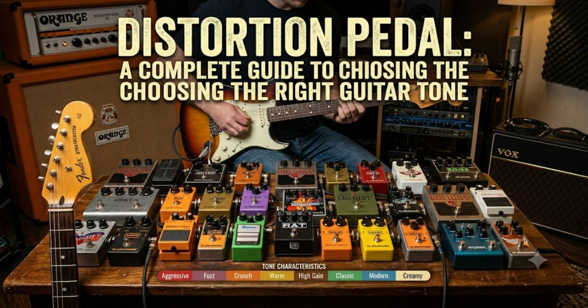 Distortion Pedal: A Complete Guide to Choosing the Right Guitar Tone