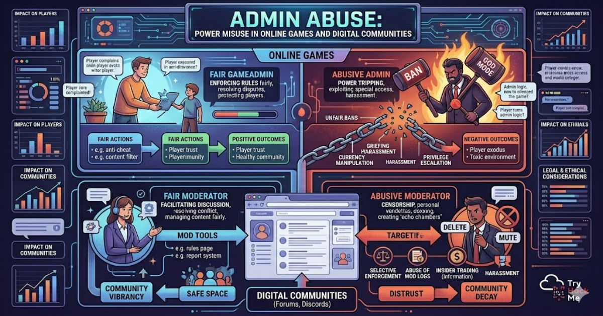 Admin Abuse: Power Misuse in Online Games and Digital Communities
