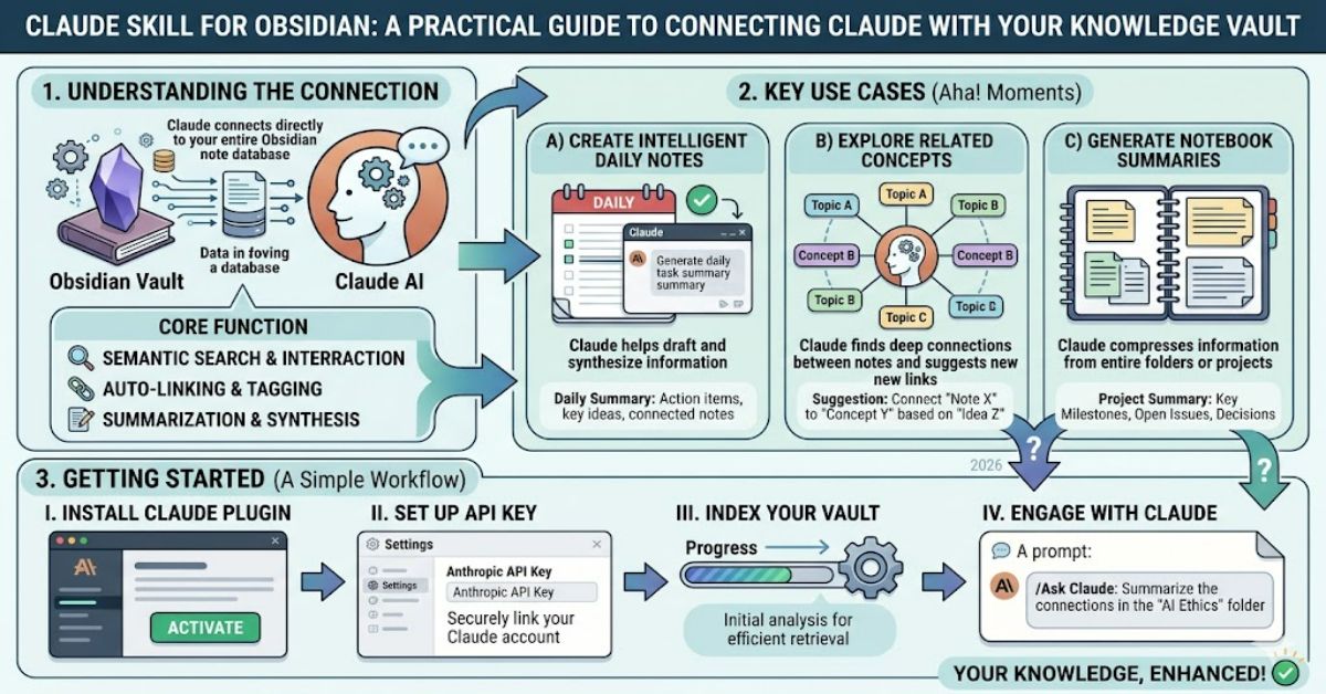 Claude Skill for Obsidian: A Practical Guide to Connecting Claude with Your Knowledge Vault