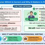 Ofcourse or Of Course: Which Is Correct and Why It Matters in Professional Writing