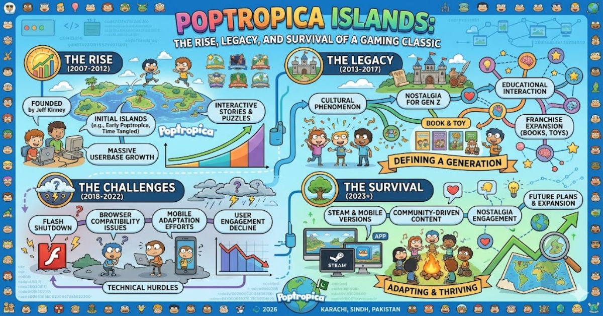 Poptropica Islands: The Rise, Legacy, and Survival of a Gaming Classic