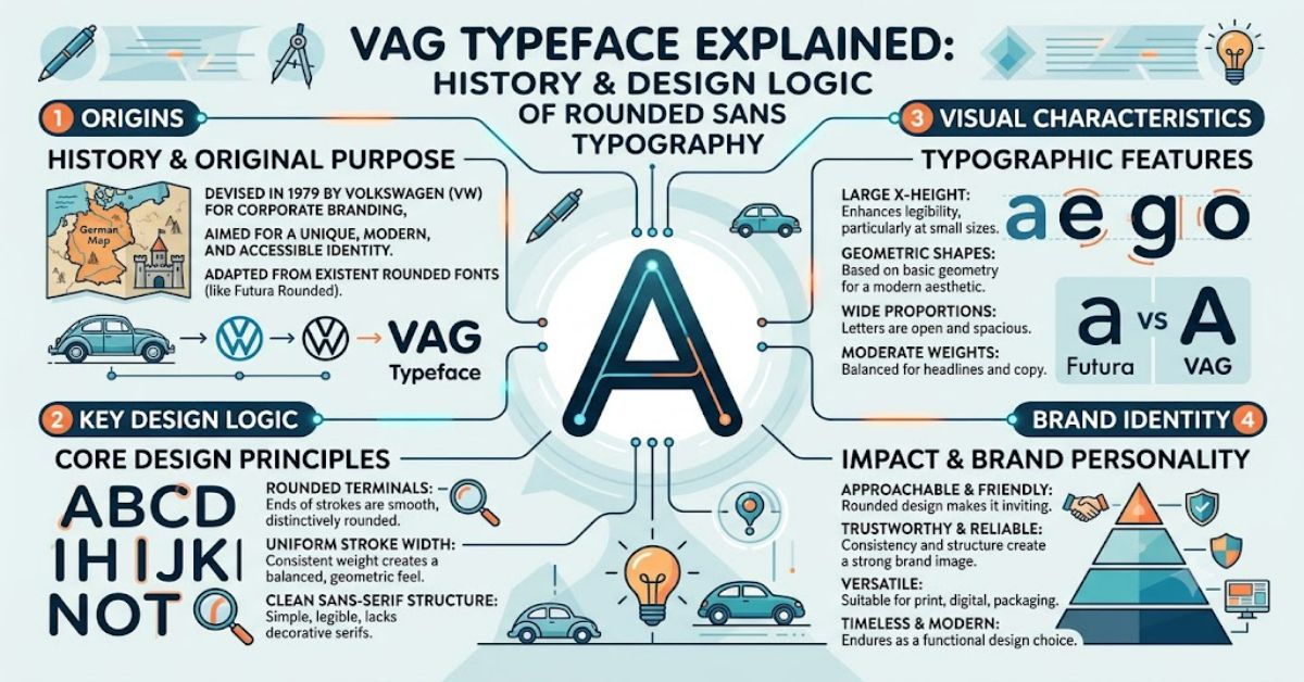 Vag Typeface Explained: The History and Design Logic Behind Rounded Sans Typography