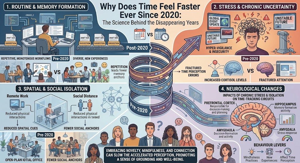 Why Does Time Feel Faster Ever Since 2020: The Science Behind the Disappearing Years