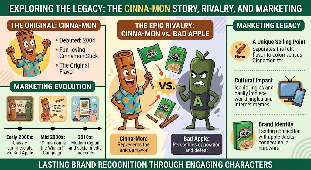 Apple Jacks Cinnamon Stick: The Story of Cinna-Mon and a Memorable Cereal Rivalry
