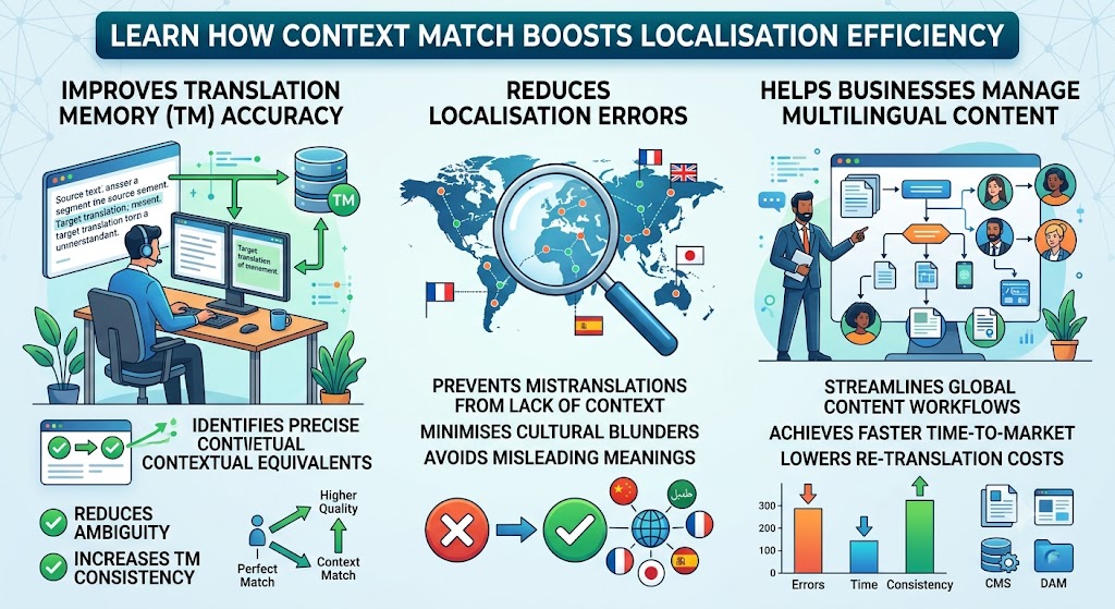 Context Match: How Translation Memory Improves Accuracy and Workflow Efficiency