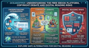 OceanofPDF: Understanding the Free Ebook Platform, Copyright Debate and Digital Reading Risks