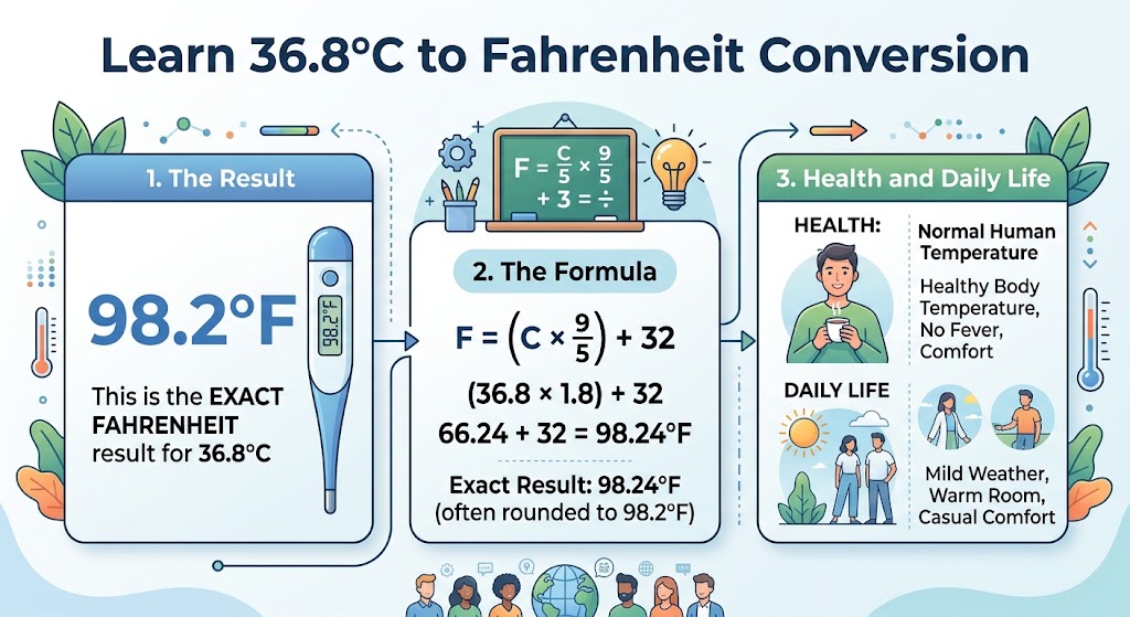 36.8 C to F: Understanding the Temperature Conversion and Its Real-World Meaning