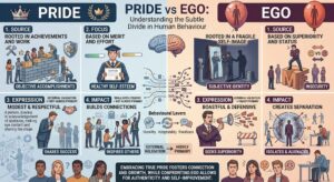 Pride vs Ego: Understanding the Subtle Divide in Human Behaviour