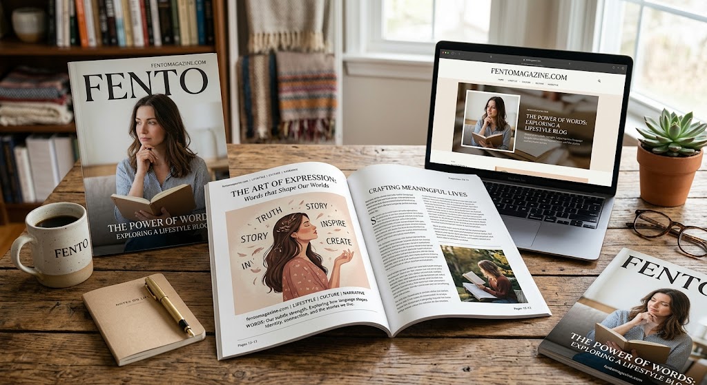 fentomagazine.com: Exploring a Lifestyle Blog Focused on the Power of Words