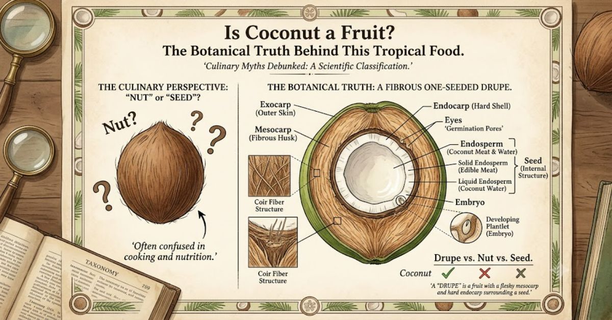 Is Coconut a Fruit? The Botanical Truth Behind This Tropical Food
