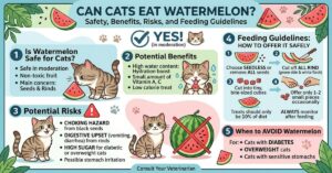 Can Cats Eat Watermelon? Safety, Benefits, Risks, and Feeding Guidelines