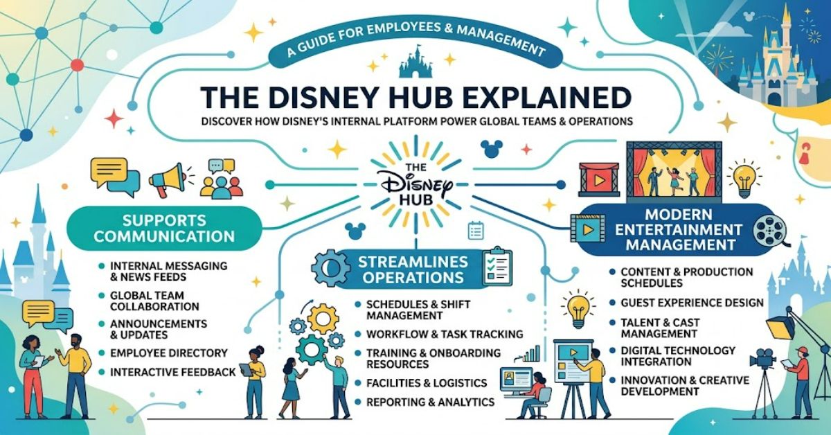 Disney Hub: Understanding Disney’s Digital Workplace and Theme Park Connections