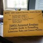 IGNOU Assignment Envelope: Complete Guide to Formatting, Submission Rules and Common Mistakes