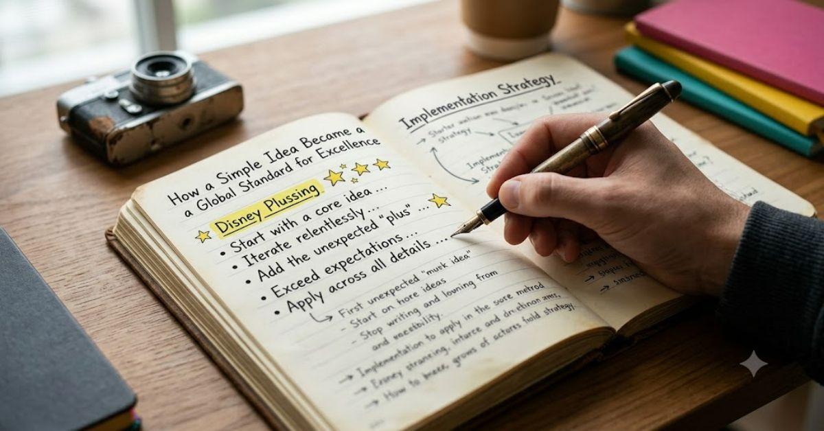 Disney Plussing: How a Simple Idea Became a Global Standard for Excellence