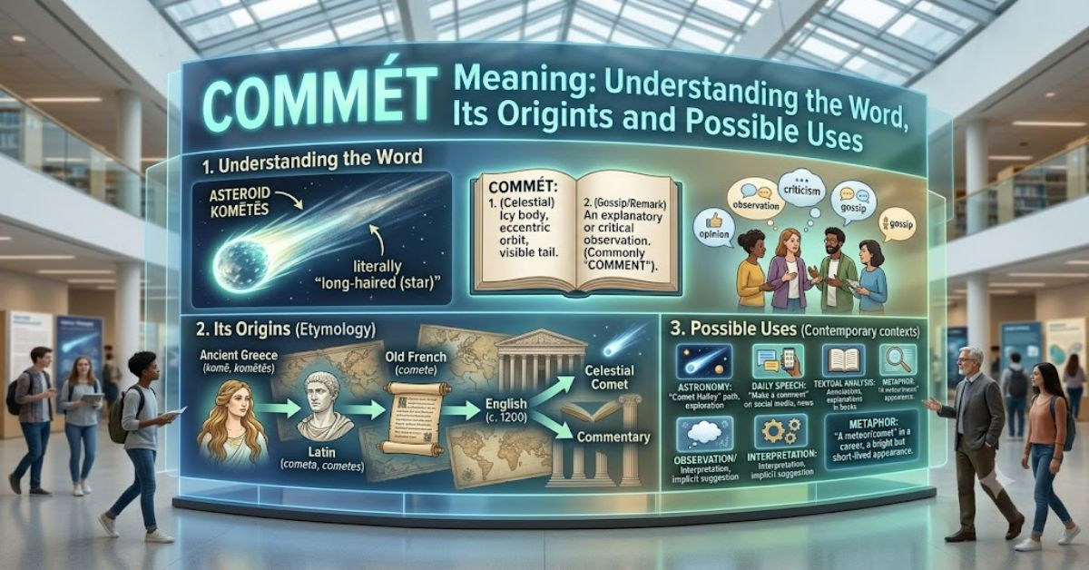 Commét Meaning: Understanding the Word, Its Origins and Possible Uses