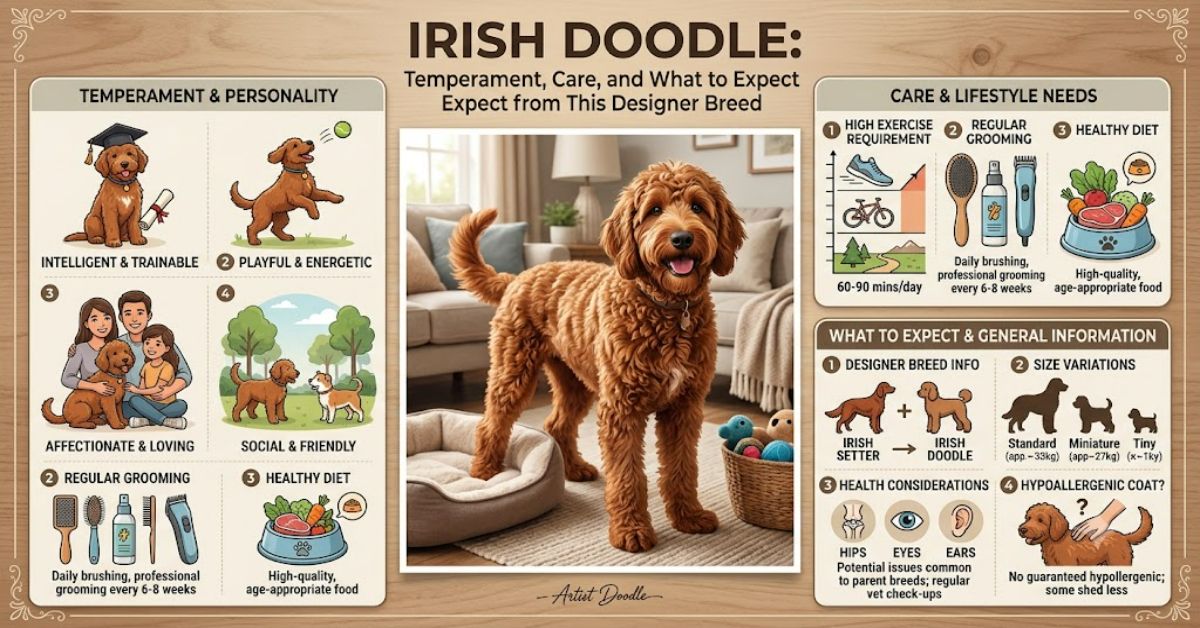 Irish Doodle: Temperament, Care, and What to Expect From This Designer Breed