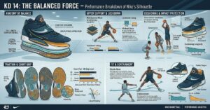 KD 14: Performance Breakdown of Nike’s Balanced Basketball Silhouette