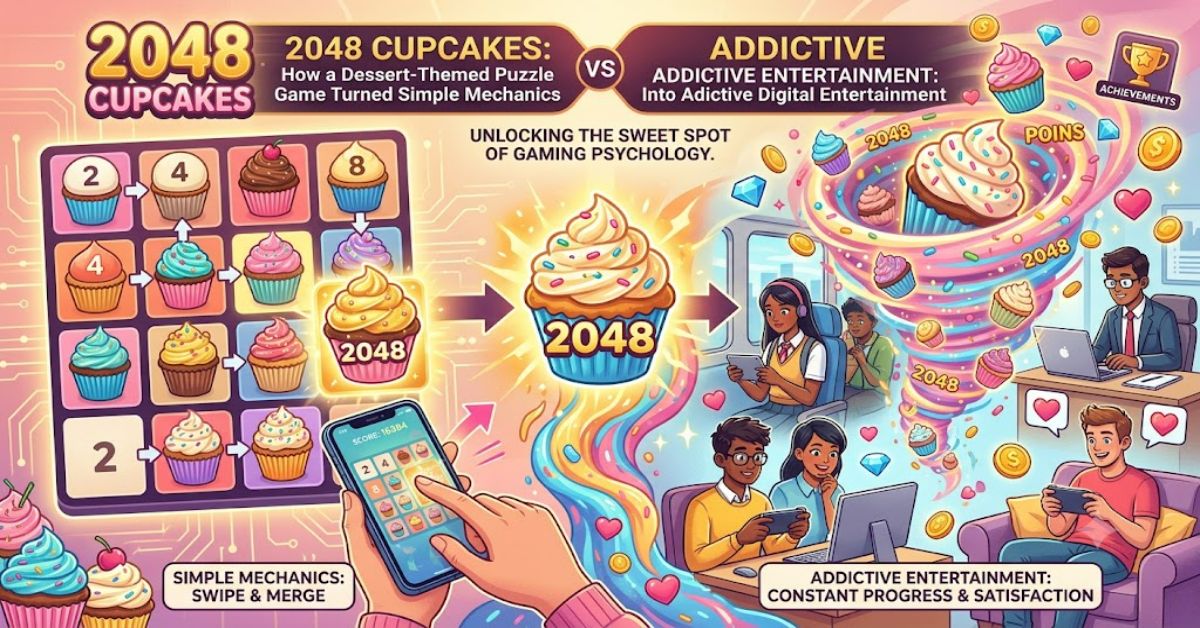 2048 Cupcakes: How a Dessert-Themed Puzzle Game Turned Simple Mechanics Into Addictive Digital Entertainment